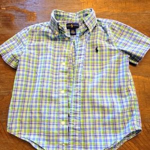 Light blue Ralph Lauren Toddler shirt